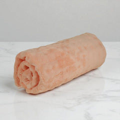 Hanker Bubble Luxury Feather Feel Bath Towel 400gsm | Instant Dry Fabric, Ultra-Soft & Plush Full Large Size Skin Friendly Fabric (Orange)