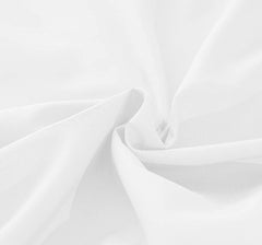 Single Bedsheets With 2 Pillow Cover - 60 X 90 Inches, White | Good For Villas, Resorts, Guest Houses, & Daily Home Use