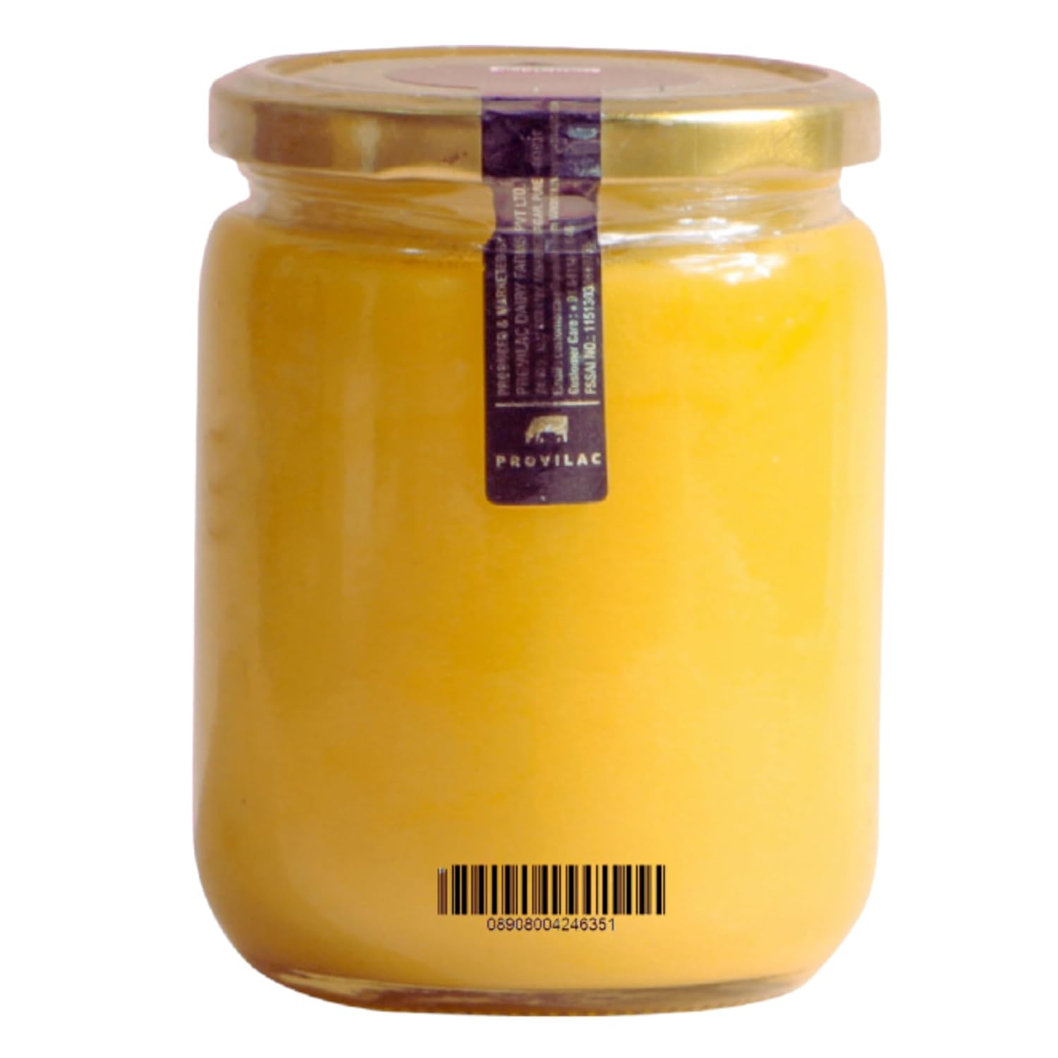 Natural Premium A2 Desi Cow Ghee By Provilac | Good Source Of Vitamin A, Delicious & Nutritious Healthy Desi Ghee | (500ml) 16.9 Ounce | Jar Pack