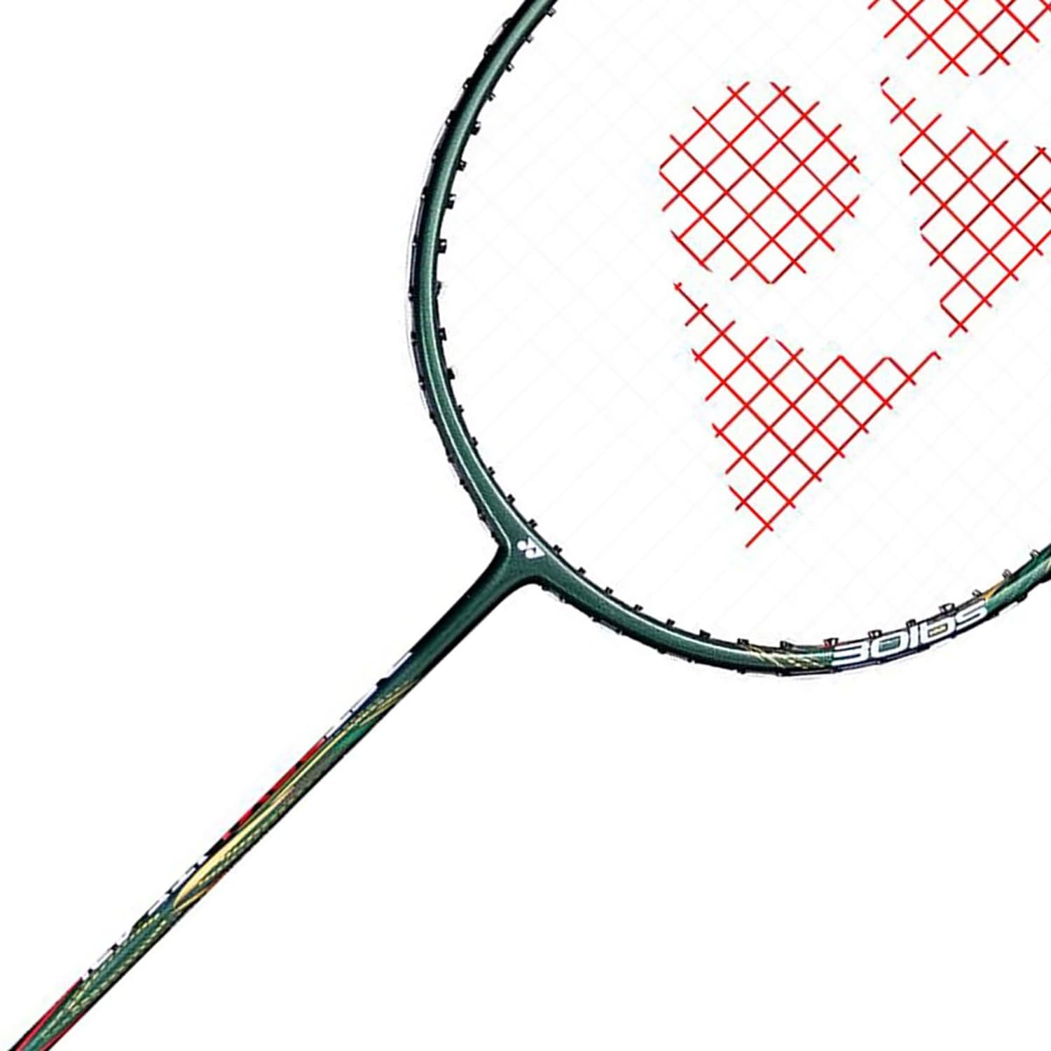 Yonex VOLTRIC LITE 43i Strung Graphite Badminton Racket, For Intermediate Players | 30 Lbs Tension, 5U G5, Colour - Dark Green