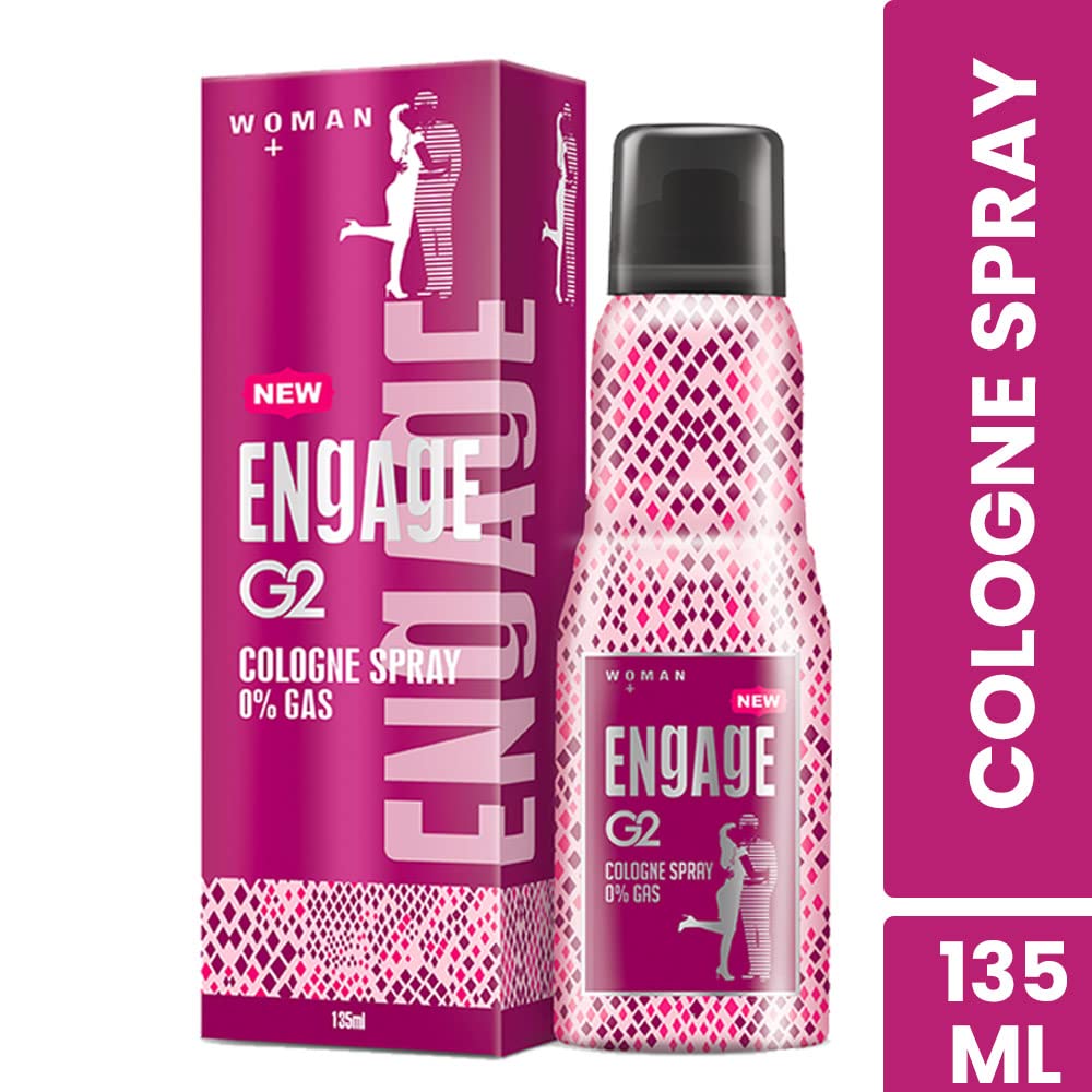 Engage Cologne G2 Perfume For Women, 135ml 4.5 Fl.oz. | Perfect For Dailywear