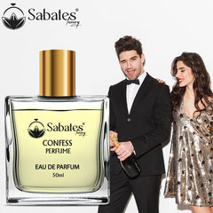 Sabates Confess Eau De Parfum 50ml 1.6 Fl.oz. |  Luxury Perfume For Men & Women