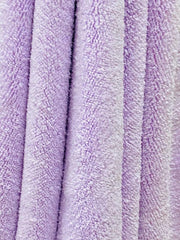 Xolena Microfiber Bath Towel 500m Gsm | Quick-Dry & Highly Absorbent Ideal For Gym, Beach, Spa, Travel Towel (Purple)