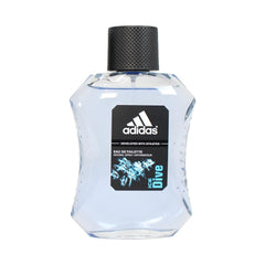 Adidas Ice Dive Eau De Toilette Spray 100ml 3.4 Fl.oz. Developed With Athletes | Masculine Fragrance Booster