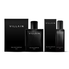 Villain Luxury Woody Spicy Eau De Parfum 3.4+0.6 Fl.oz. Pack | Men Fragrance | Long Lasting