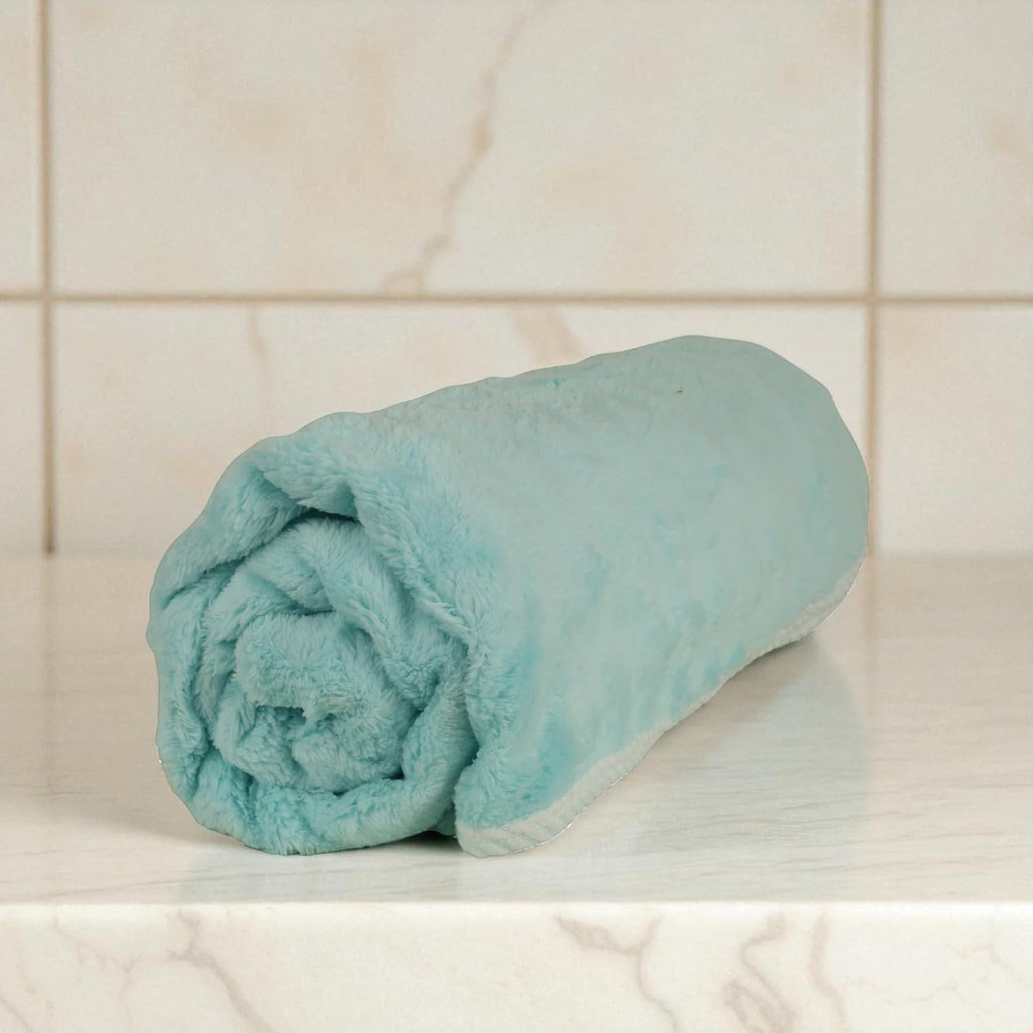 Hanker Bubble Luxury Feather Feel Bath Towel 400gsm | Instant Dry Fabric, Ultra-Soft & Plush Full Large Size Skin Friendly Fabric (Blue)