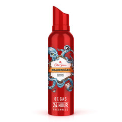 Old Spice Krakengard No Gas 24 Hour Long Lasting Freshness Deodorant Perfume Body Spray For Men 140ml 4.7 Fl.oz.