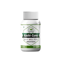 Kashi Organic Kashi Zyme - Digestive Health Help For Enhanced Nutrient Absorption & Comfort | 60 Capsules, 100gm 0.2lbs