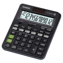Casio MJ-120GST GST Calculator (Black) & Casio SX-300-W Portable Calculator | GST Calculator For Easy & Fast GST Calculation