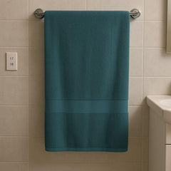 Elstone Home With Device Extra Large Premium Cotton Towel 700 Gsm | Ultra Soft & Super Absorbent Hotel & Spa Quality Towel (Royal Blue)