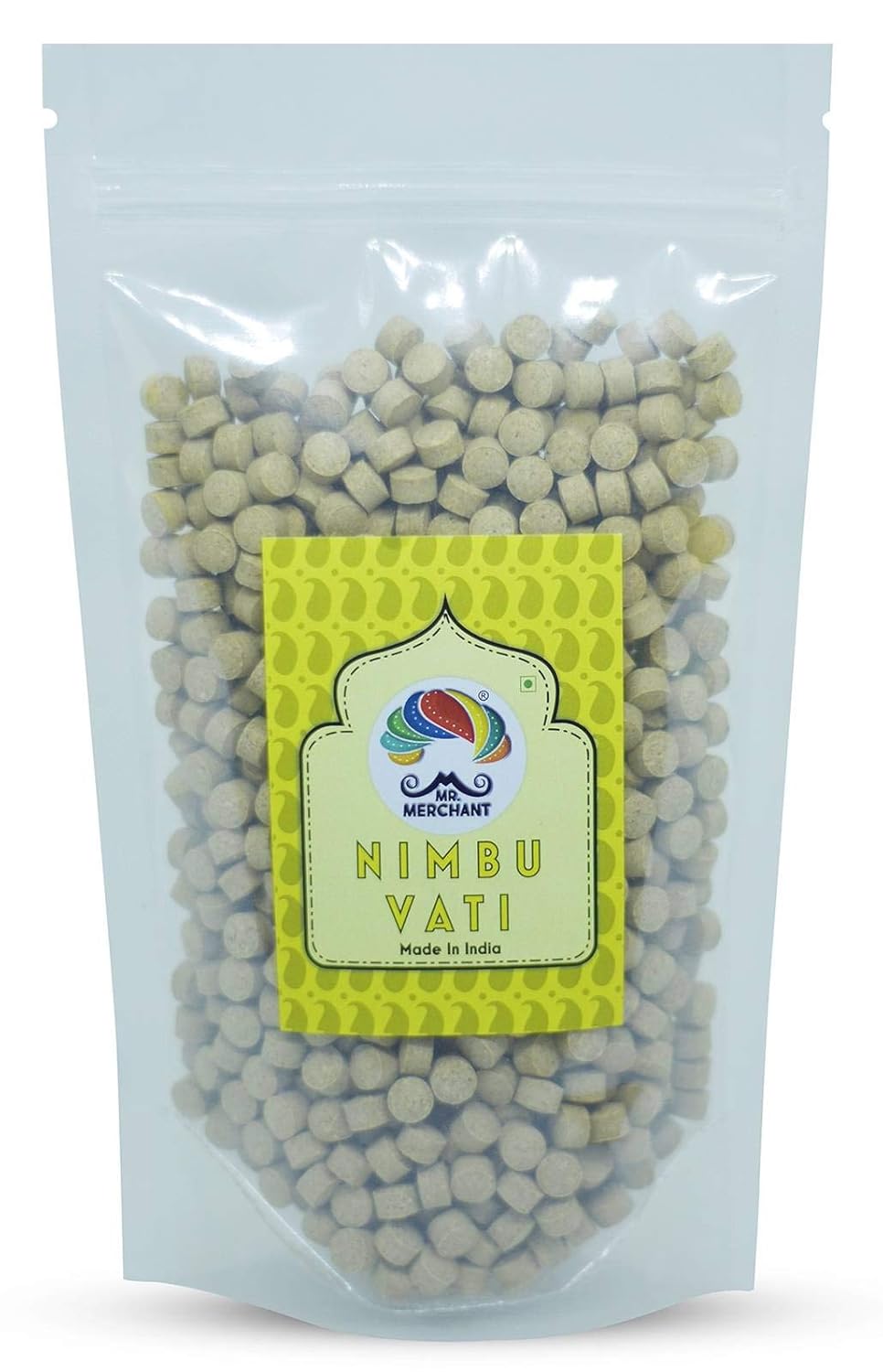 Mr. Merchant Nimbu Vati Satly & Sour Candy 400gm, (Khatti Churan Goli Mukhwas)