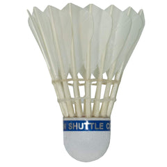 Triumph Neo Lite - 220+ Badminton Feather Shuttlecock | White , Pack Of 10 , High Quality Natural Cork