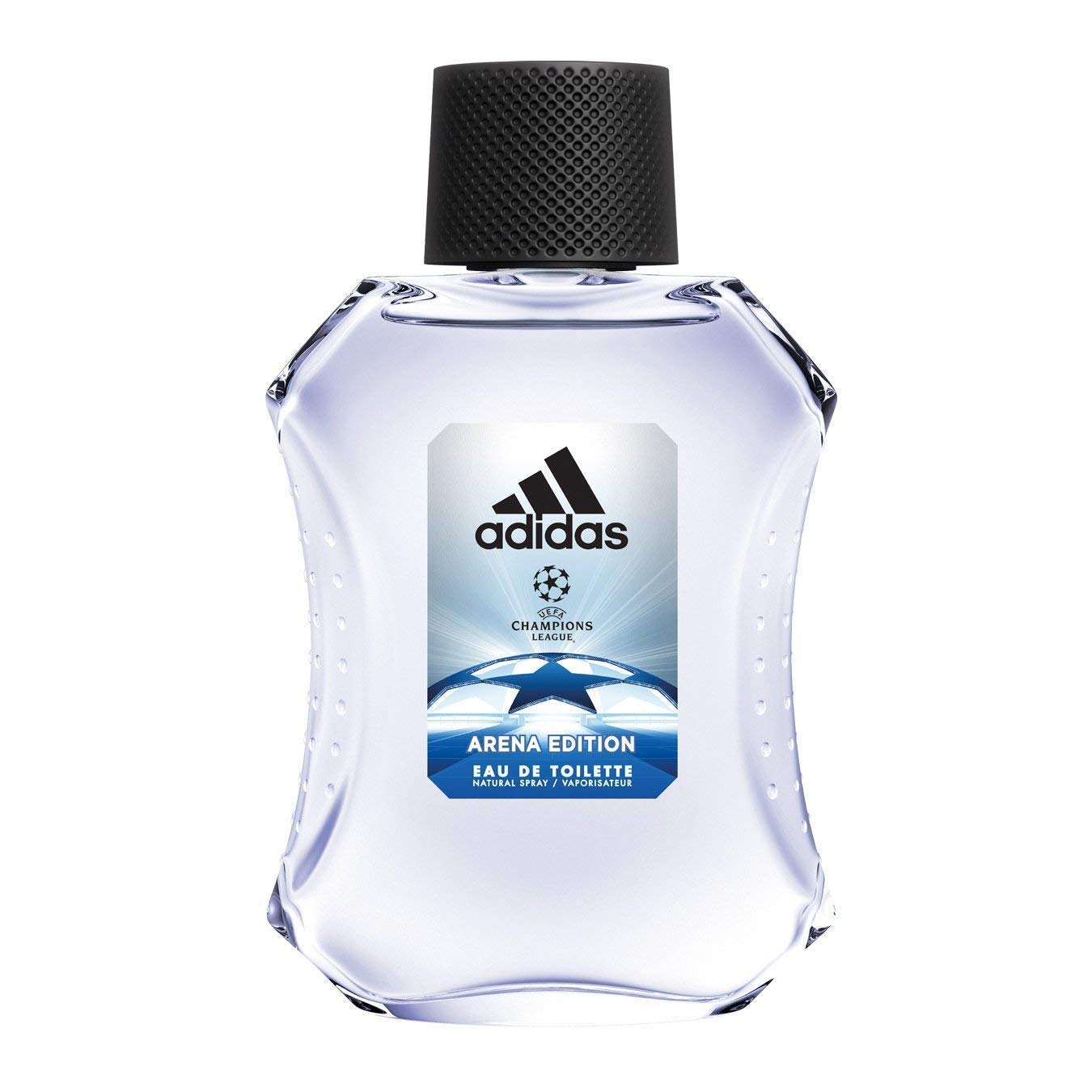 Adidas Champions League Arena Edition Eau De Toilette Spray 100ml 3.4 Fl.oz. Long Lasting | Alcohol Free | Masculine Fragrance