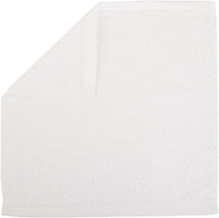 Ayus Premium Soft Feel Face Towels Set 1200 Gsm | 100% Cotton, Ultra Soft & Highly Absorbent Towels For Bathroom, Gym, Hotel & Spa (White) - Pack Of 12