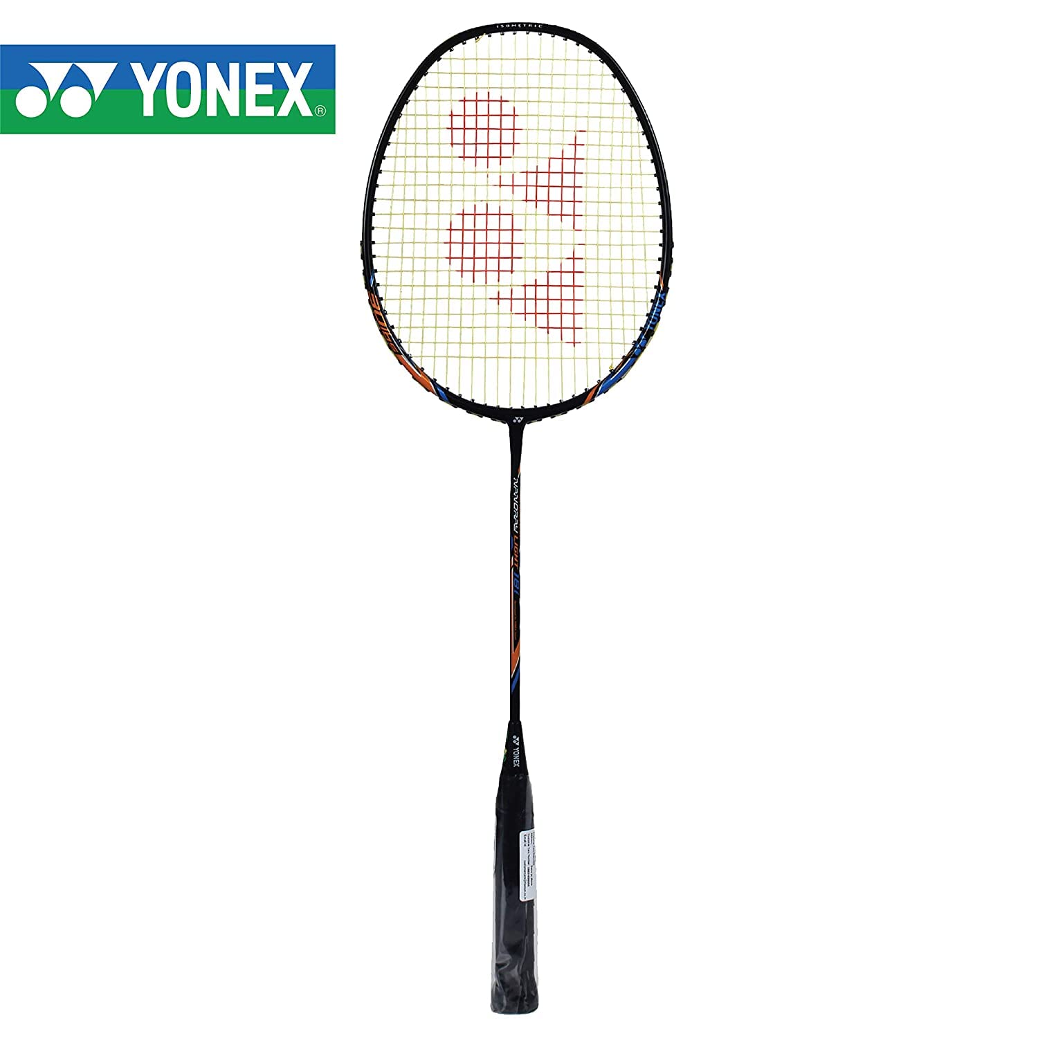 Yonex NANORAY LIGHT 18i Graphite Strung Badminton Racquet, Colour - Black, Grip Size - 4 Inches, For Professional