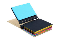 Pocket Size Spiral Sticky Notepad With Multi Colors, Super Quality Sticky Notes Of Different Sizes
