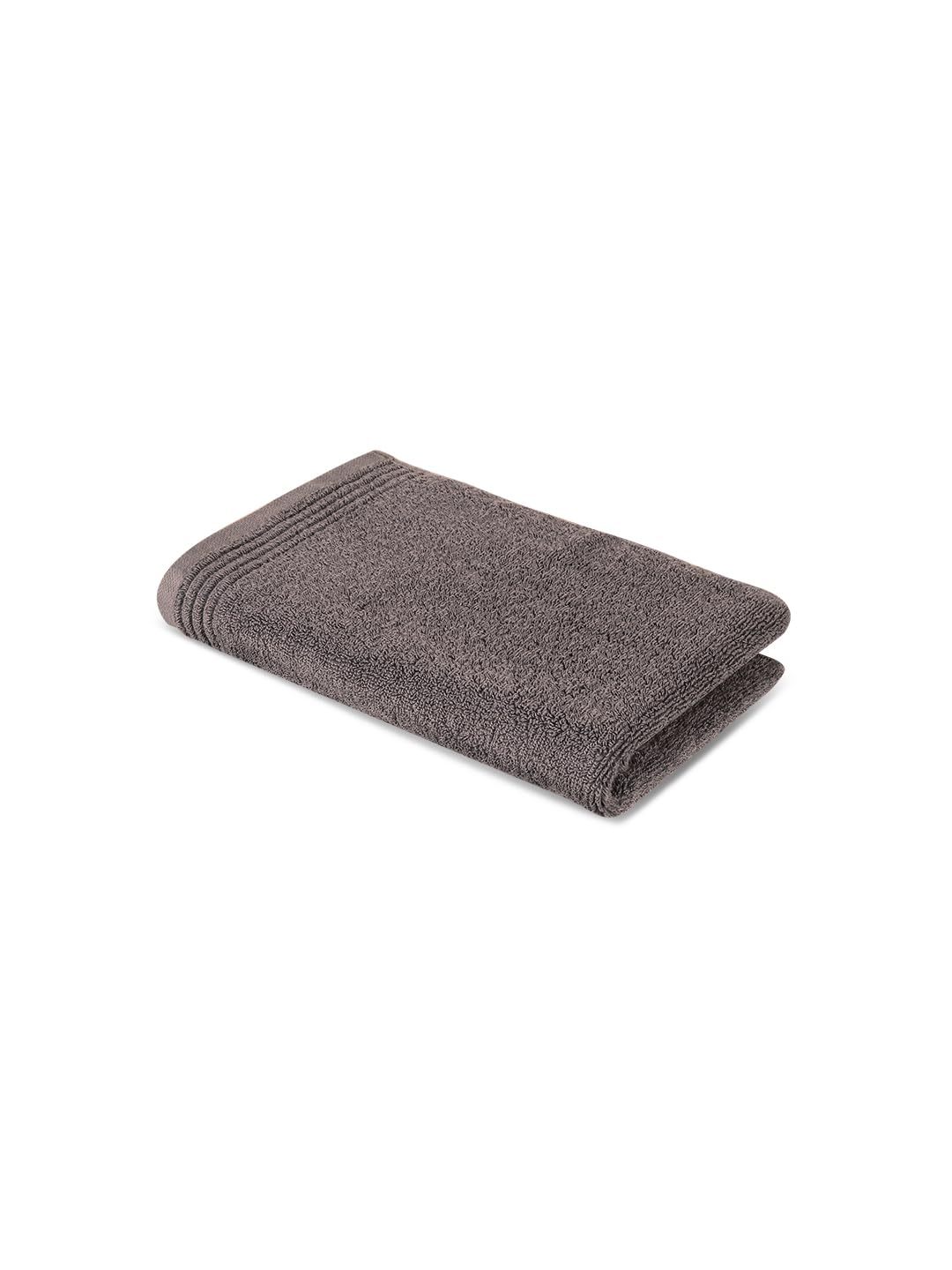 Himeya 100% Cotton Large Size Hand Towel 200 Gsm | Hand Towel For Men & Women (Natural Grey)