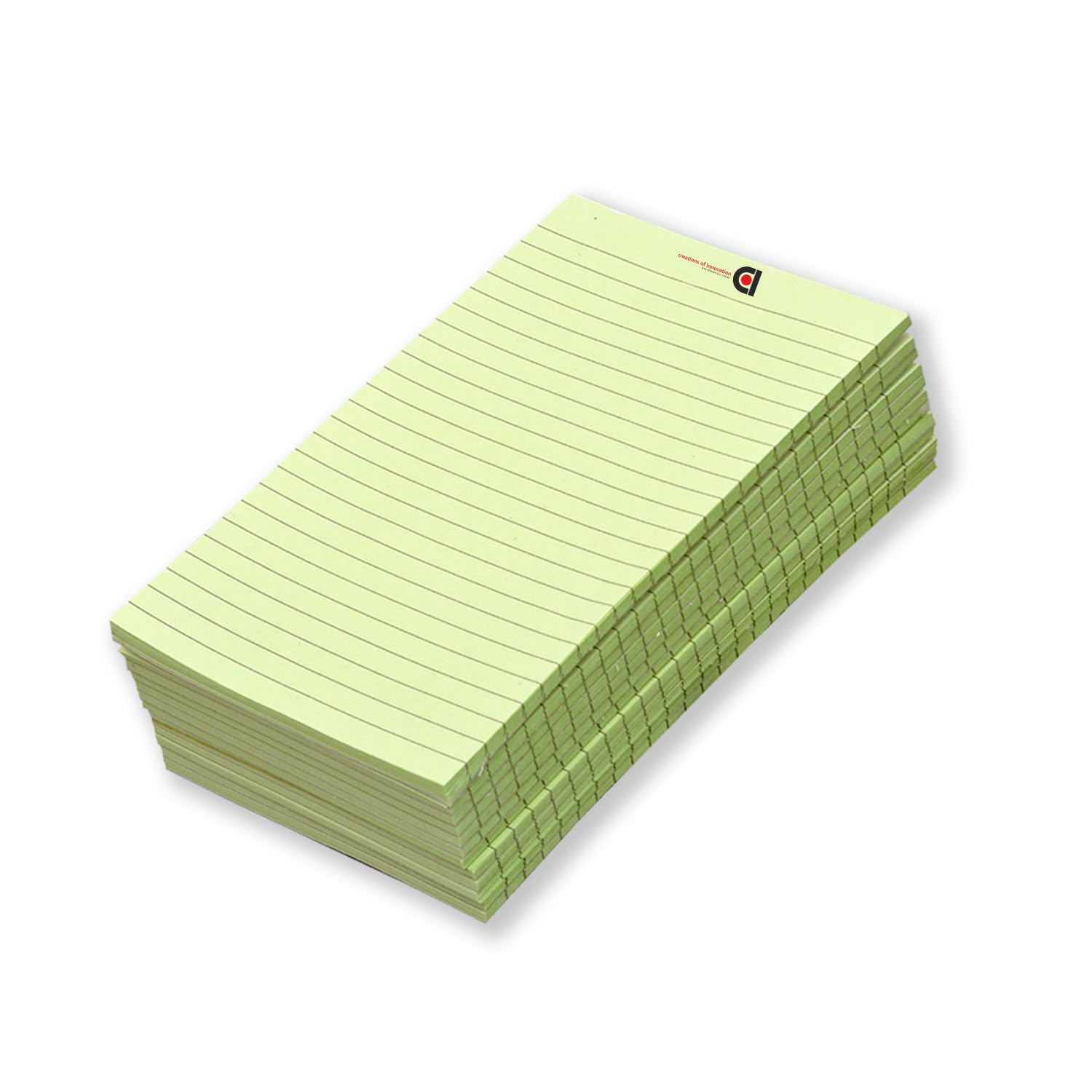 Do List Notepad Tear-Off Pad, Ruled 10.5x8.5 Pink, Pack Of 6 & 5 X 8 Green, Pack Of 12 Inch 50