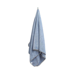 Spread Spain Microfiber Bath Towel 340 Gsm | Bath Towel For Men & Women Extra Soft Plush & High Absorbent | Set of 1 (American Denim)