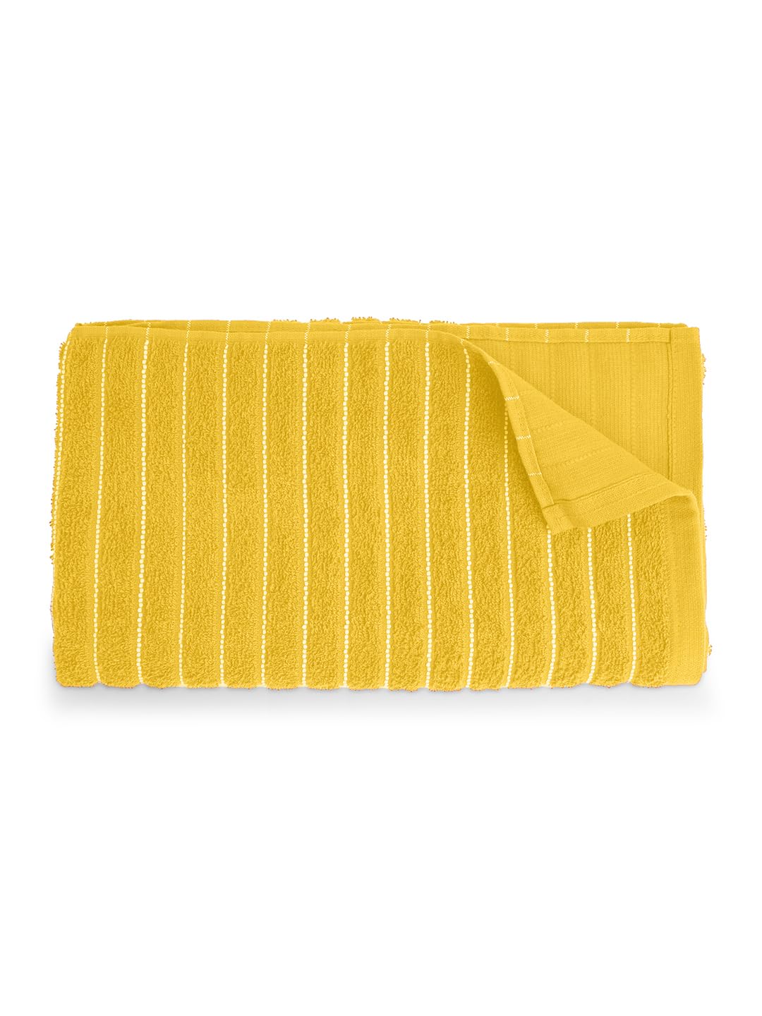 Welspun 2 In-1 100% Cotton 400 Gsm Bath Towel (Mimosa)