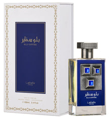 Lattafa Pride Blue Sapphire Eau De Parfum 100ml 3.4 Fl.oz. Luxury Unisex Fragrance | Long Lasting