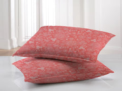 100% Microfiber Double Bedsheets Queen Size With 2 Pillow Covers - 85 X 85 Inches, Pink | Super Soft Premium Brushed Glace Cotton Bedsheet