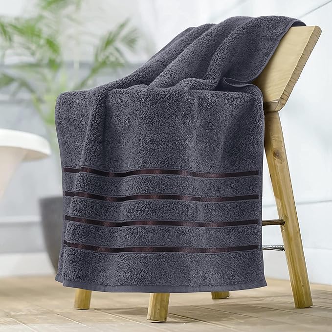 Lrsdaa A New 100% Cotton Bath Towels 500 Gsm | Super Absorbent & Soft Bath Towel For Men & Women (Gray)