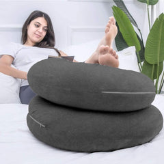 C Shaped Pillow, Pregnancy Pillow For Pregnant Women, Maternity Pillow, Grey Color | Pregnancy Gifts For Women, Maternity Soft Pillows For Pregnancy Sleeping, Washable Velvet Cover