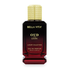 Bella Vita Luxury Oud Dark Eau De Parfum 100ml 3.4 Fl.oz. Luxury Collection | Long Lasting | Gift For Husband