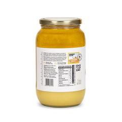 Natural A2 Desi Cow Ghee By Barosi | Rich In Vitamins A, E & Healthy Danedar Cow Desi Ghee Good For Boost Energy | (1 Litr) 33.8 Ounce | Jar Pack