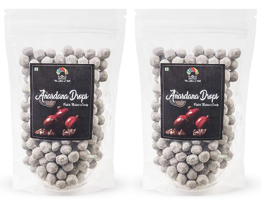 Mr. Merchant Anardana Drops 800gm, (400gm *2) | Anardana Goli Churan Mukhwas