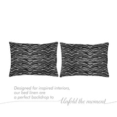 100% Cotton Bedsheet Set For Double Bed - 88 X 100 Inches, Black | 1 Double Bed Sheet & 2 Pillow Covers - Gift For Weddings Or Birthdays Queen Size