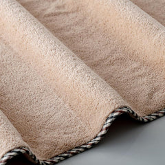 Spread Spain Microfiber Coral & Hand Towel 300 Gsm | Super-Soft Durable & Quick Drying Bath Towlels Gift Items (Sand)