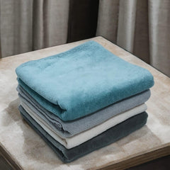 Cotton Bolls Textiles 100% Cotton Extra Large Hand Towels 650 Gsm | Ultra Soft, Highly Absorbent For Gym, Kitchen, Pool, Travel & Home (Multicolor) - Set Of 4