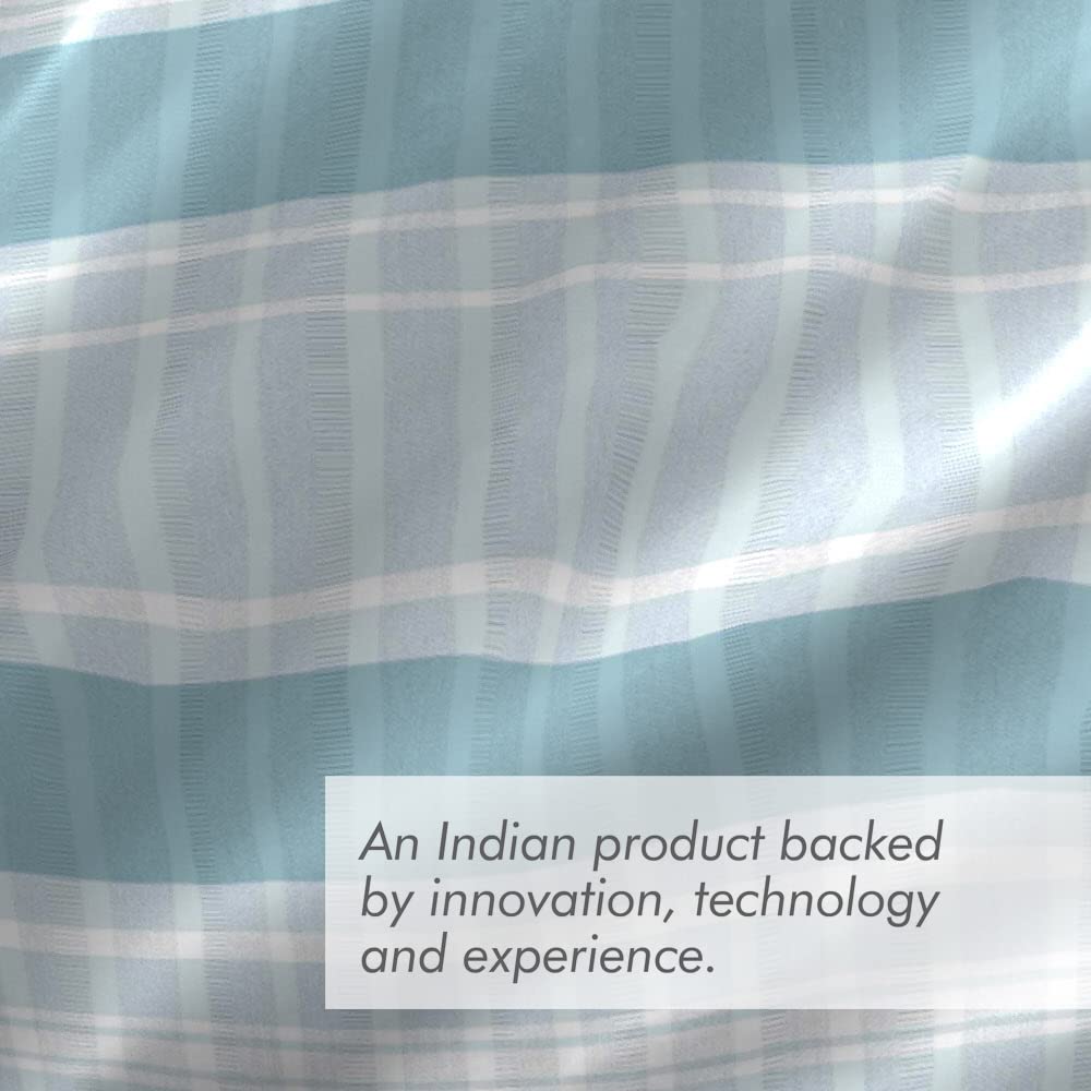 Cotton Bedsheet Set For Single Bed - Size 59 X 88 Inches, Grey | 1 Single Bed Sheet With 1 Pillow Cover - Light Weight & Breathable, Ideal For Everyday Use