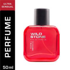 Wild Stone Ultra Sensual Eau De Perfume Pack Of 3 For Men 150ml 5.0 Fl.oz. | Long Lasting Fragrance