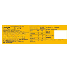 Girnar Masala Chai Instant Premix With Spices - 10 Sachets | Natural Tea Extract & Mixture Of Aromatic Indian Spices - Medium Caffeine Loose Leaf Tea