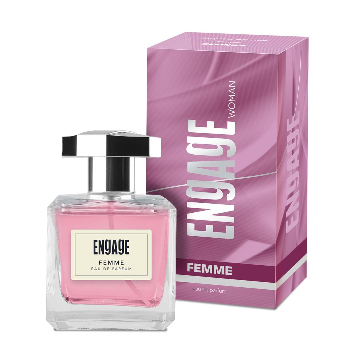 Engage Femme Eau De Parfum  | Citrus And Floral Fragrance | Skin Friendly Perfume For Women 90ml 3 Fl.oz.