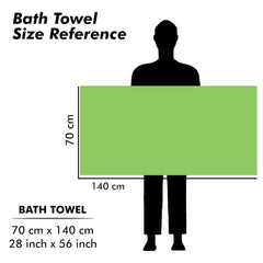 Urbanleaf Microfiber Large Bath Towel Quick Dry Super Absorbent Bath Towel | Towel For Bath, Travel, Gym, Beach, Pool & Yoga (Pista Green)