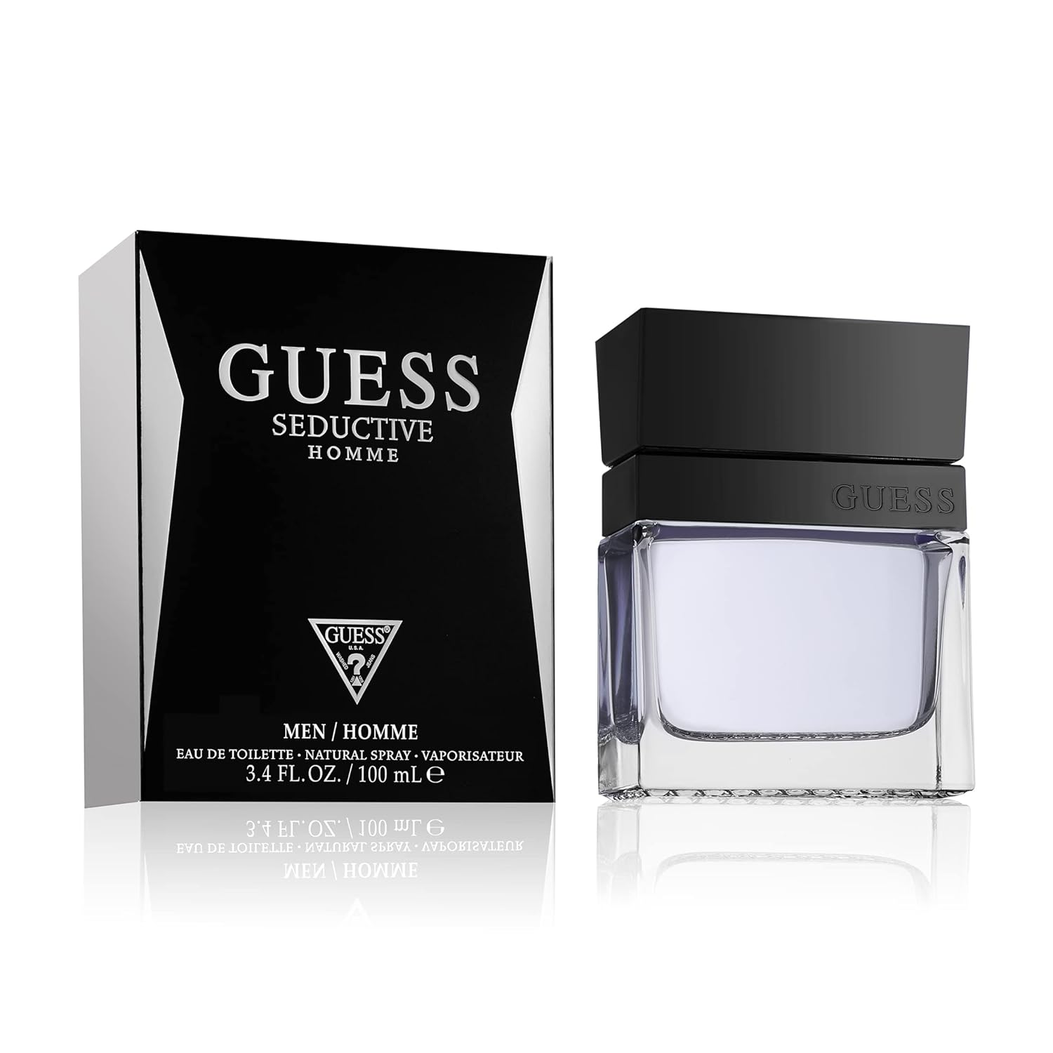 Guess Seductive Homme Eau De Toilette Liquid 100ml 3.4 Fl.oz. For Men