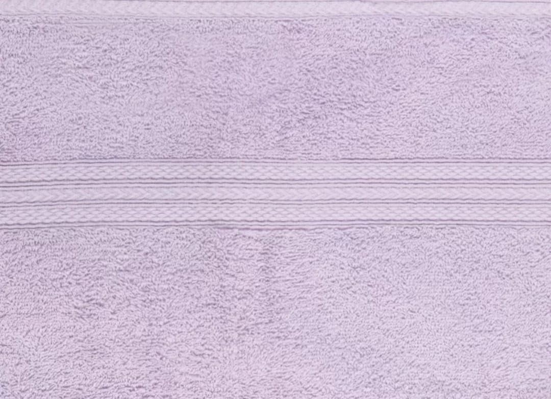 Bombay Dyeing Cotton 1 Bath, 1 Hand & 2 Face Towel Set 1200 Gsm (Pack Of 4) - Tulip R4 Violet