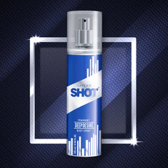 Layer'r Shot Deep Desire Deodorant Body Spray For Men 135ml 4.56 Fl.oz. | Perfect Birthday Gift For Husband