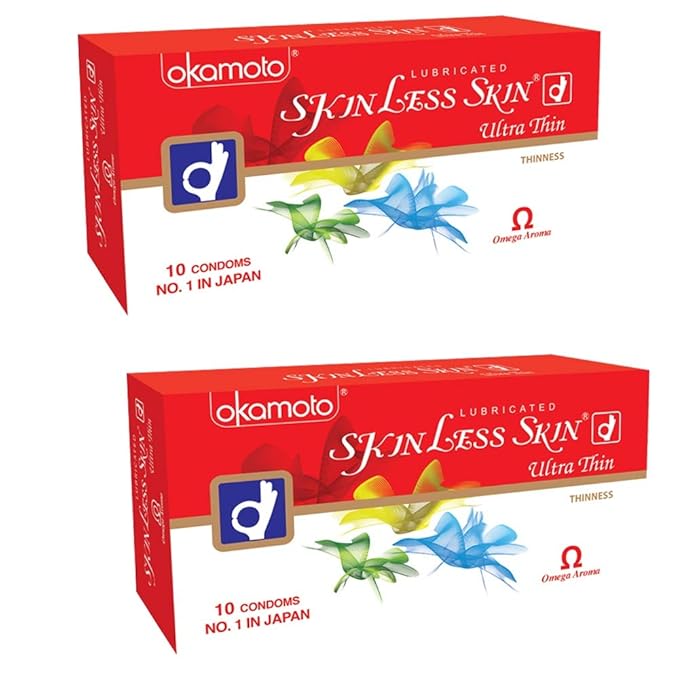 Okamoto Skinless Skin Condoms - Ultra Thin (Okamoto, Japan) (2.00) (No.1 In Japan)