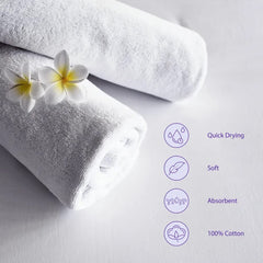 Wakefit Bath Towel 500 Gsm | Large Size Terry Cotton For Men & Women Bath Towel (Cafe Noir - Brown)