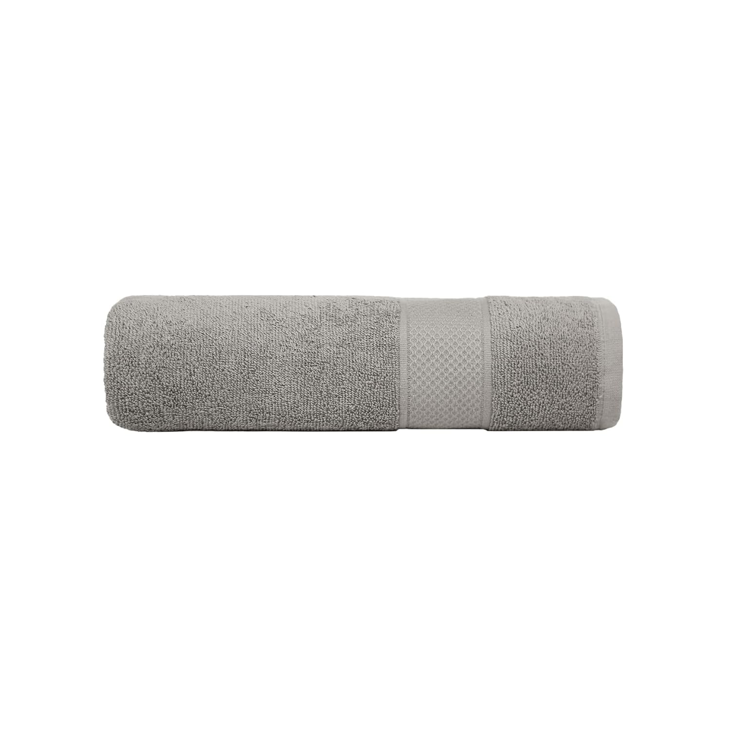 Hanorix 100% Cotton Large Size Bath Towel 900 Gsm | Soft Bath Towel For Men & Women Ultra Absorbent Cotton Towel Soft & Absorbent Towel (Gray) - Pack Of 2
