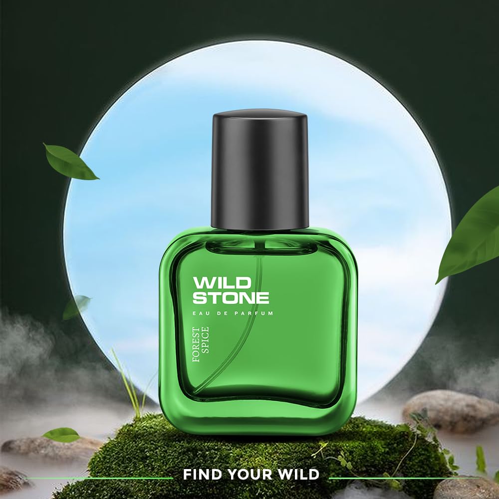 Wild Stone Forest Spice Body Spray Eau De Perfume 30ml 1.0 Fl.oz.| Long Lasting Men Fragrance