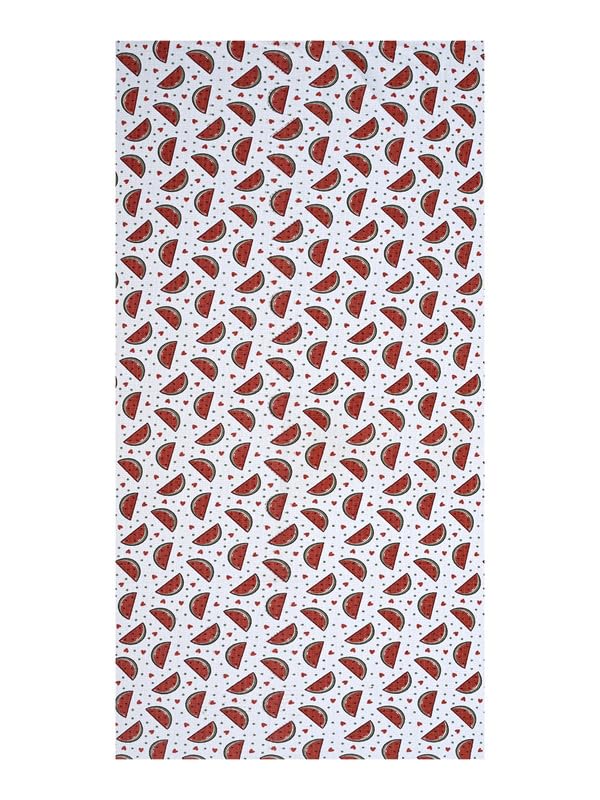 Mafatlal Coo Coo 100% Cotton Kids Bath Towel 250 Gsm | Soft, Lightweight & Quick-Dry Fun Cartoon Print Towel (Red) - 1 Pcs
