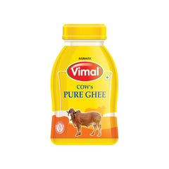 Premium Agmark Cow Pure Ghee By Vimal | Natural & Rich Flavor Healthy Desi Cow Ghee Ideal For Sweets | (1 Litr) 33.8 Ounce | Plastic Bottle
