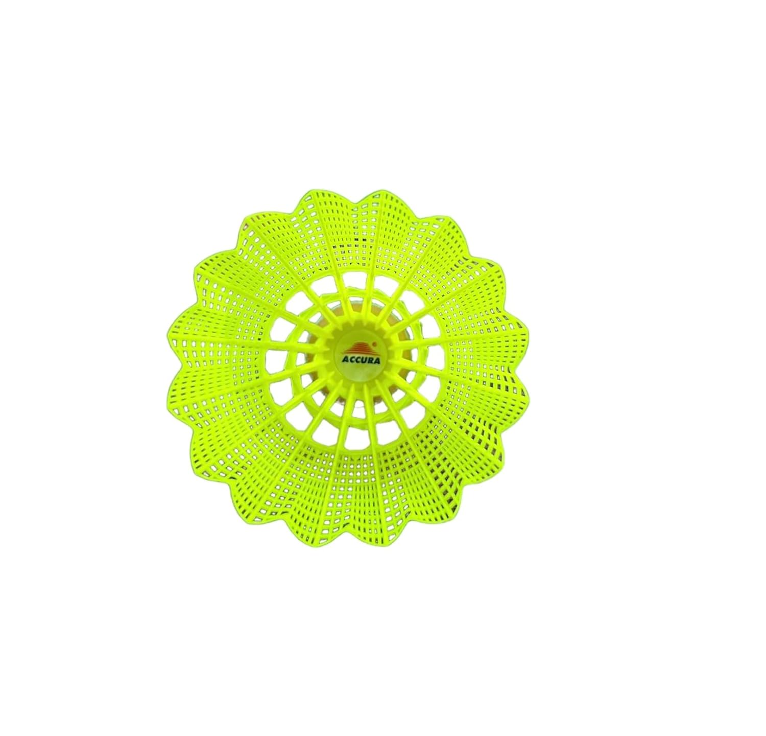 Accura Ac - 350 Badminton Shuttlecock , Stable And Sturdy High Speed Badminton Shuttles | Green , Pack Of 6
