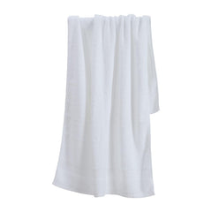 Spread Spain Cotton Bath Towels Large Size 600 Gsm | Ring Spun Bath Towel Soft & Absorbent Bath Towel For Men & Women (White)